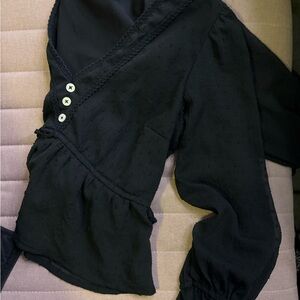 Abercrombie & Fitch Classic Black Top